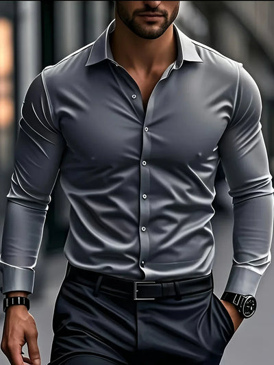 Savrani™ | Elegante camicia a maniche lunghe con bottoni