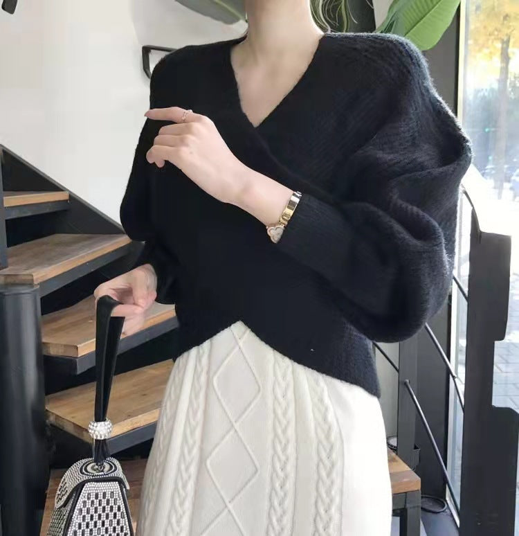Valestra™ | Pull in maglia incrociata chic