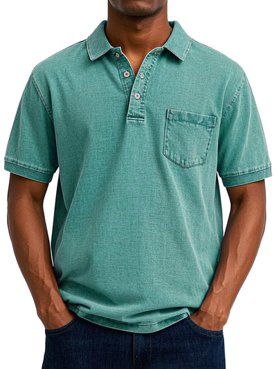 Valestra™ | Polo vintage casual da uomo