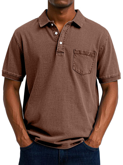 Valestra™ | Polo vintage casual da uomo