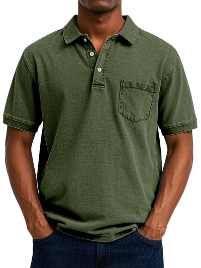 Valestra™ | Polo vintage casual da uomo