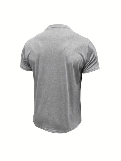 Valestra™ | T-shirt elegante con colletto rotondo e tasca