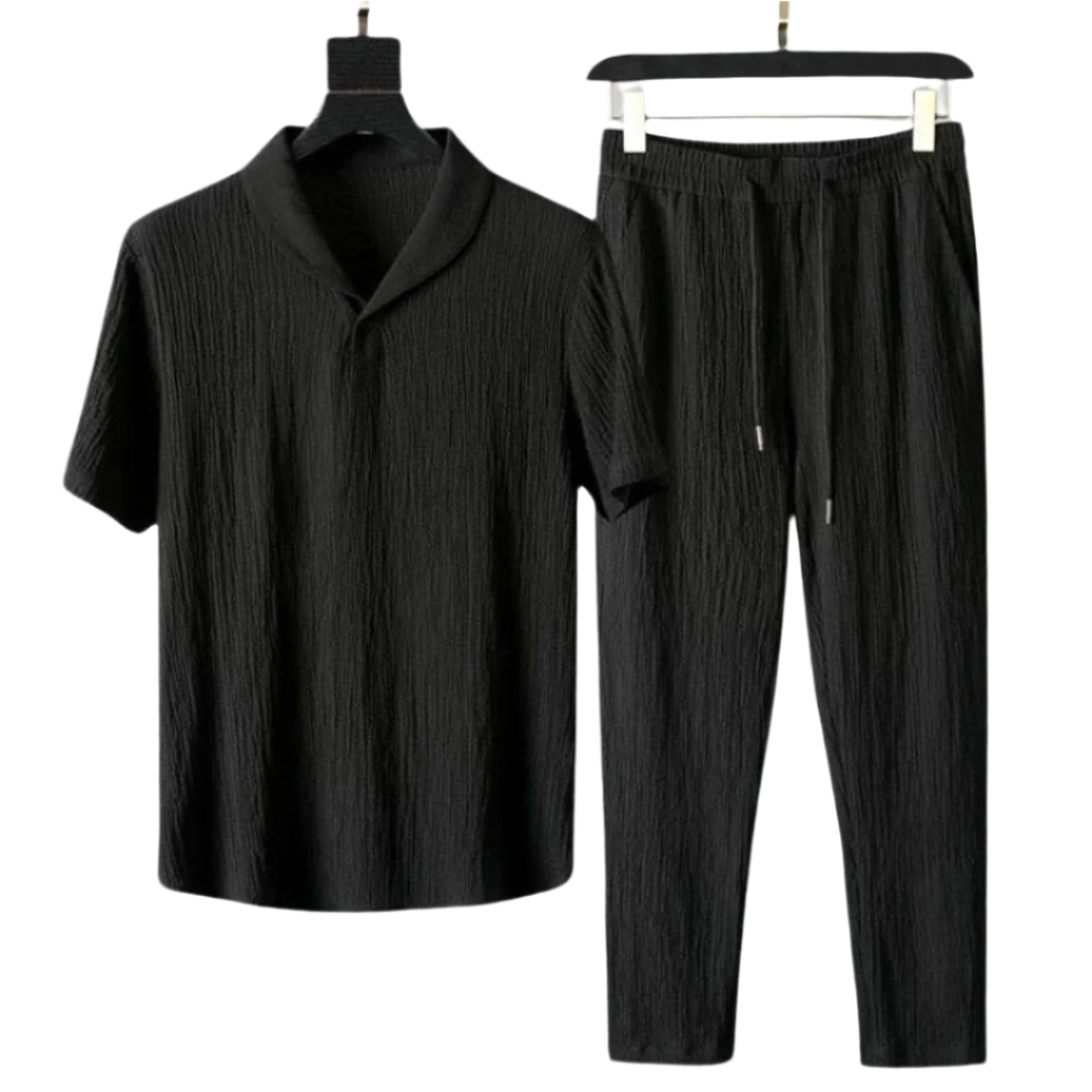 Valestra™ | Polo e pantaloni in cotone.
