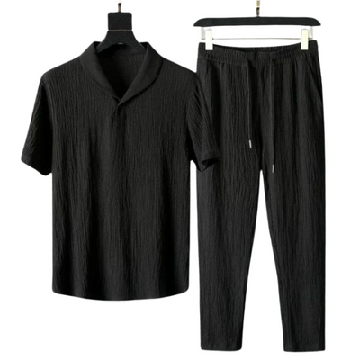 Valestra™ | Polo e pantaloni in cotone.