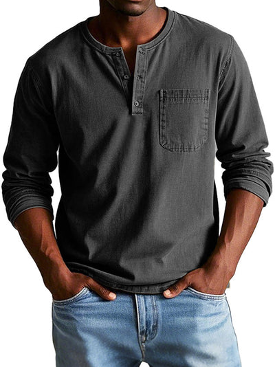 Savrani™ | Camicia Vintage a Maniche Lunghe