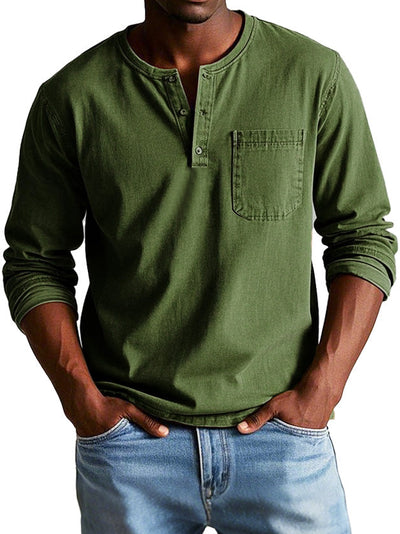 Savrani™ | Camicia Vintage a Maniche Lunghe