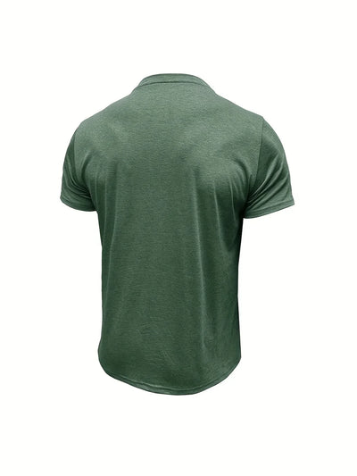 Valestra™ | T-shirt elegante con colletto rotondo e tasca