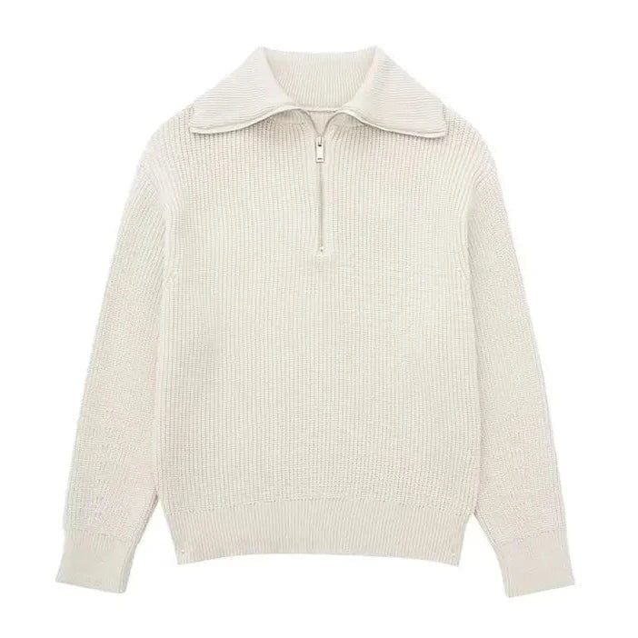 Valestra™ | Maglione a righe con zip