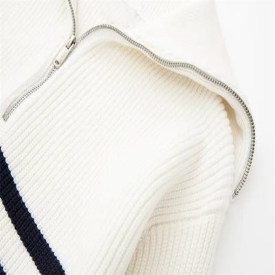 Valestra™ | Maglione a righe con zip