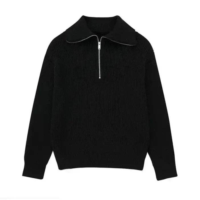 Valestra™ | Maglione a righe con zip