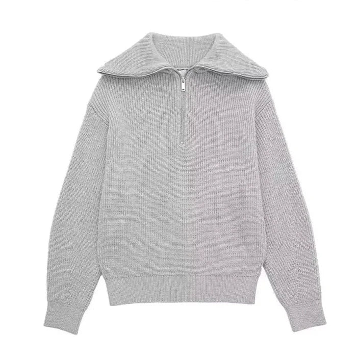 Valestra™ | Maglione a righe con zip