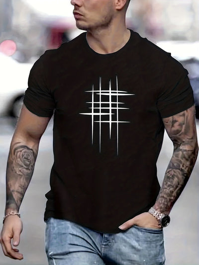 Valestra™ | T-shirt elegante a manica corta con stampa grafica
