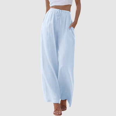 Valestra™ | Pantaloni comfort a gamba larga e vita alta