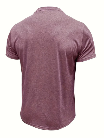 Valestra™ | T-shirt elegante con colletto rotondo e tasca