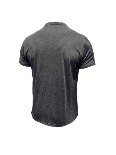 Valestra™ | T-shirt elegante con colletto rotondo e tasca