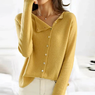 Valestra™ | Cardigan classico in maglia con bottoni