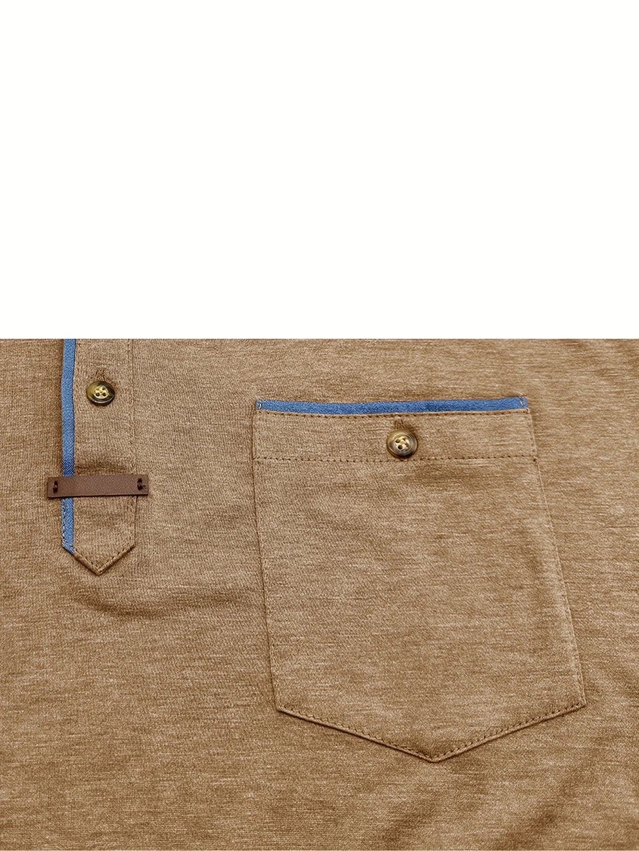 Valestra™ | T-shirt elegante con colletto rotondo e tasca