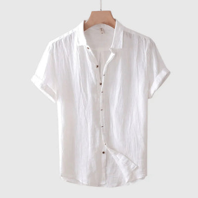 Savrani™ | Camicia elegante a maniche corte con bottoni